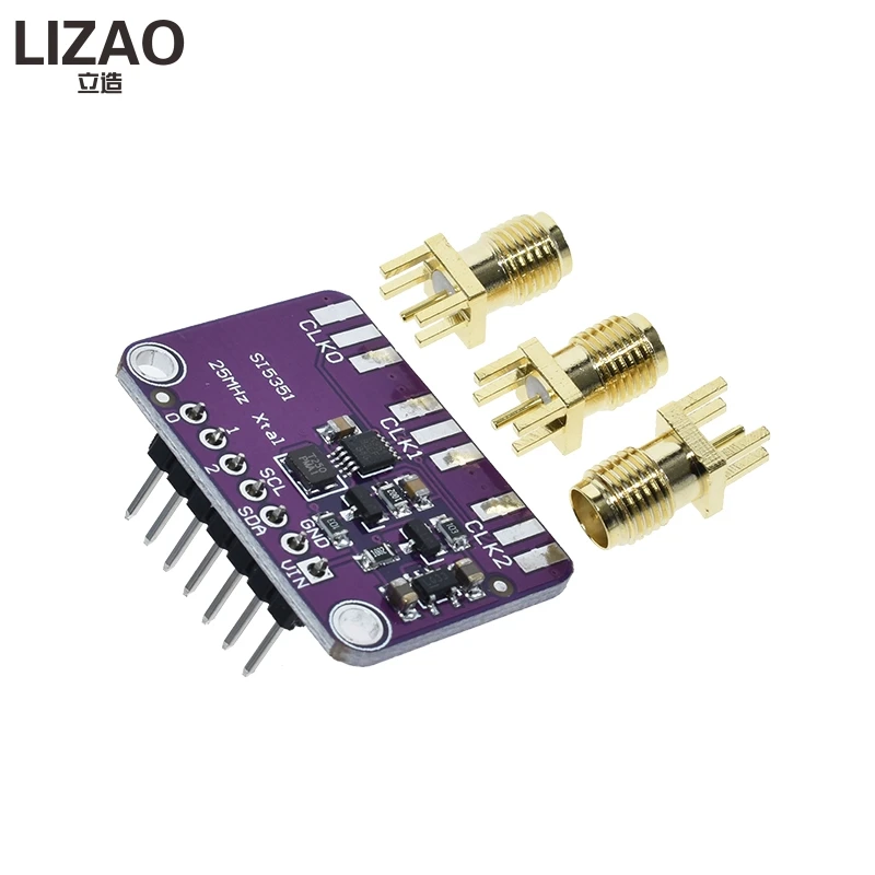 Si5351A DC 3V 5V CJMCU 5351 Si5351 I2C генератор часов плата разрыва модуль генератора сигналов