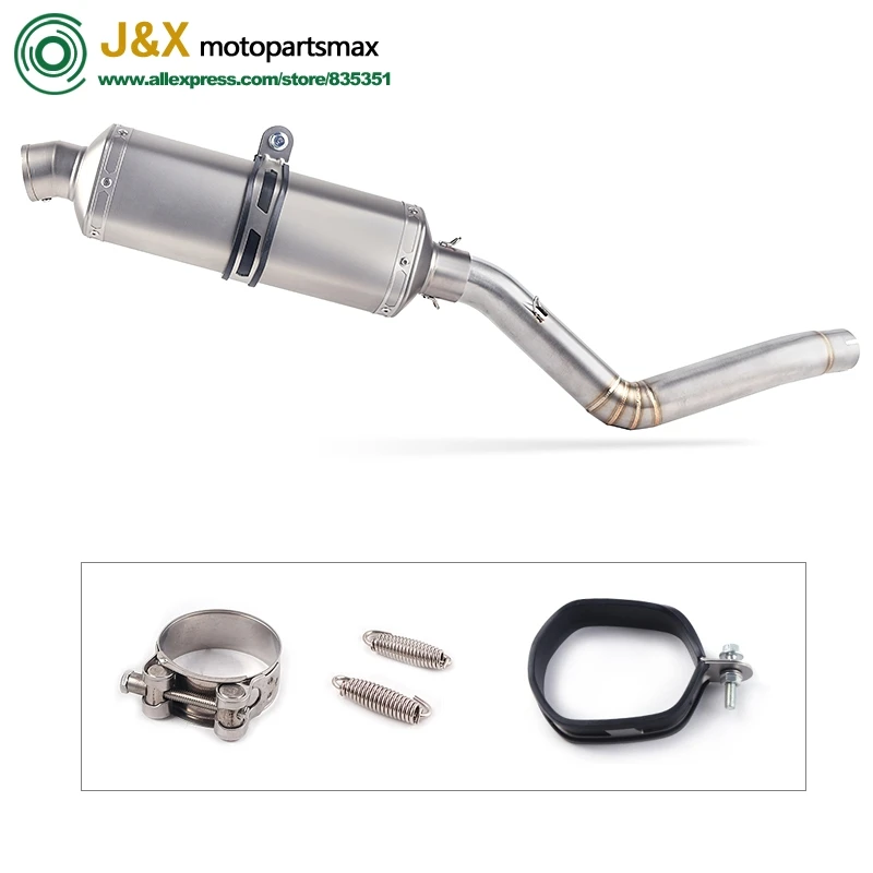 TRK502 мотоциклетная труба глушителя Akrapovic гоночная полная выхлопная система
