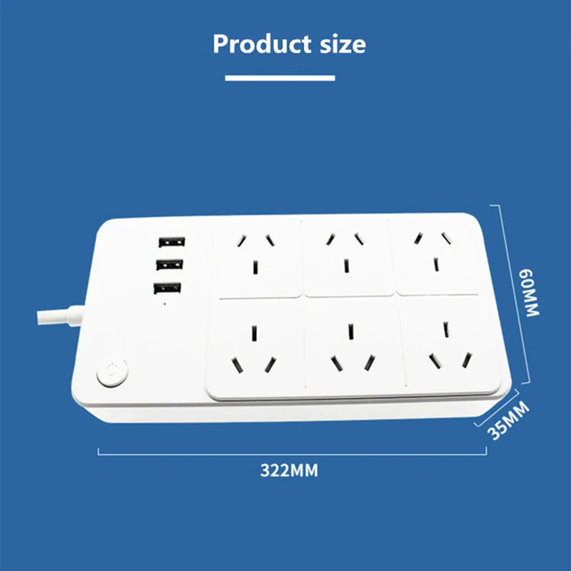 AU smart wifi strip socket (3)