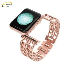 KINGBEIKE Stainless Steel Watchband For Apple Watch 38mm 42mm 40mm 44mm Replacement Band iwatch 1 2 3 4 Series Bracelet Strap KINGBEIKE Stainless Steel Watchband For Apple Watch 38mm 42mm 40mm 44mm Replacement Band iwatch 1 2 3 4 Series Bracelet Strap
