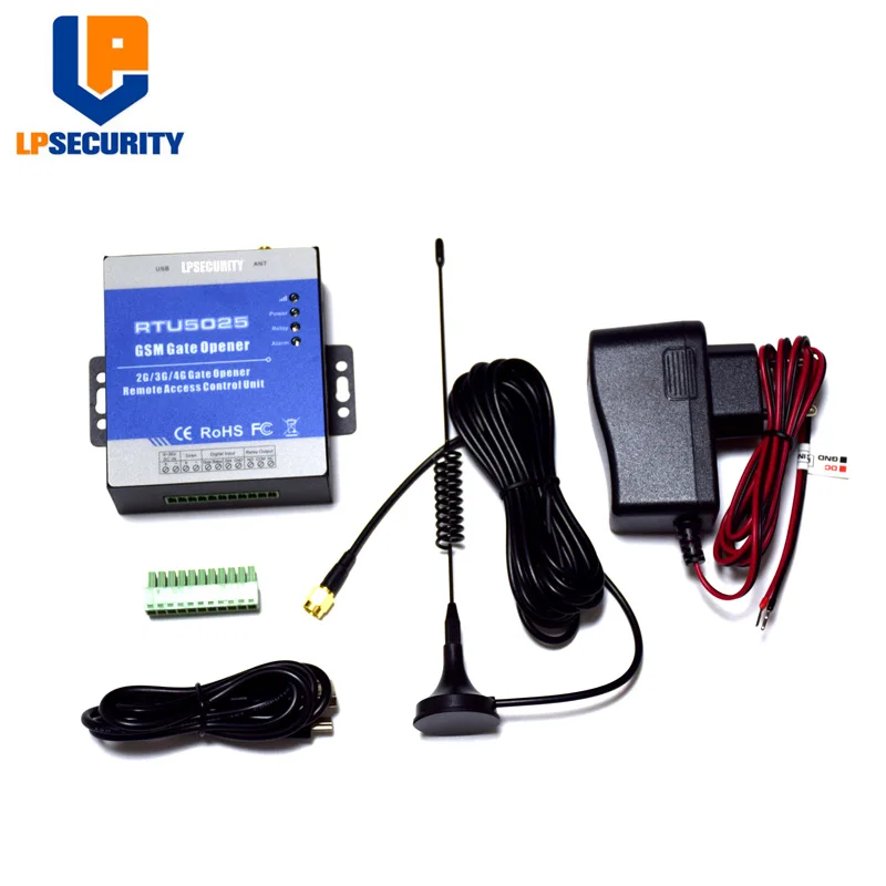 safety access record Wireless Door opener garage gate operator Remote Control System RTU5025 via SMS/Free Phone Call 2G