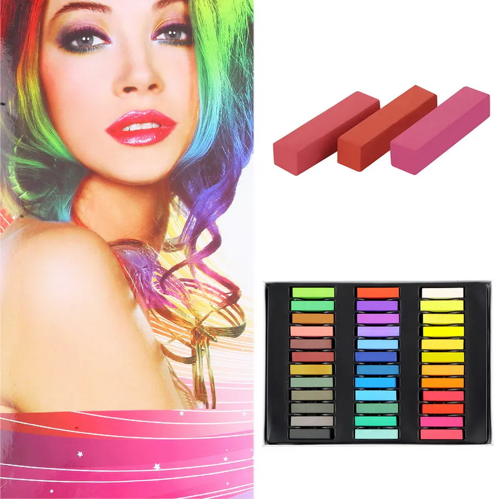 

Fashion Hair Color Cream Temporary Hair Dye Mascara Cream Non-toxic DIY Hair Dye Pen Hair Care