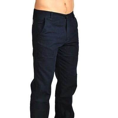 Men's Fashion Chino Pants with Side Pocket Navy (1)