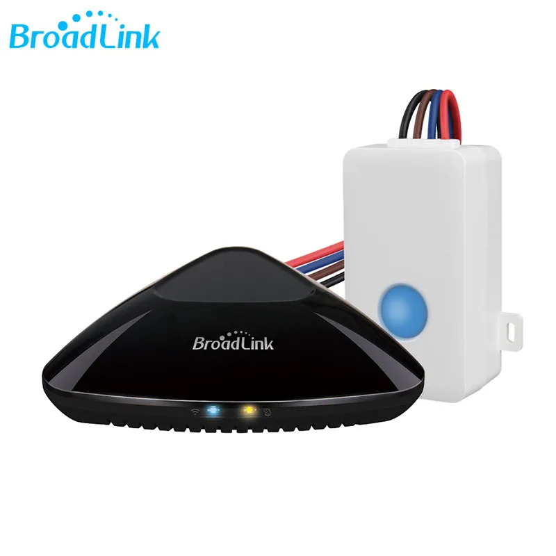 

Broadlink RM Pro + Smart Home Automation Smart Universal WIFI + IR + RF Hub SC1 Wireless Remote Compatible Alexa and Google Home
