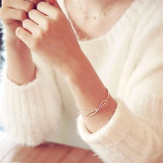 1 шт. Женский Регулируемый браслет ручной работы с бантом|knot bracelet|bracelet knotsimple bracelets