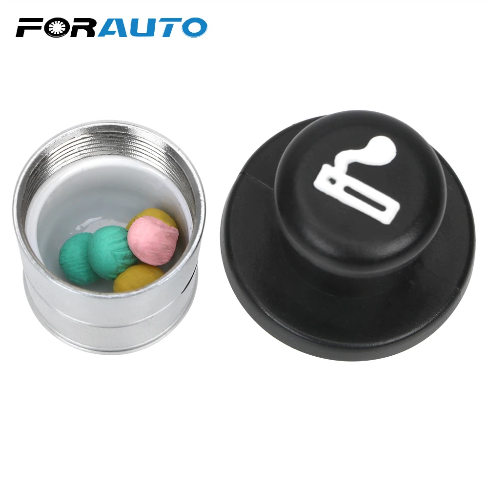 

FORAUTO Fake Cigarette Lighter Interior Accessories Creative Design Sealed Storage Mini Storage Box Car Decoration Portable