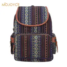 Холщовый женский рюкзак, школьная сумка для подростков, Женский богемный этнический рюкзак, рюкзак, школьные сумки, рюкзак для студентов, рюкзак для путешествий, mochila