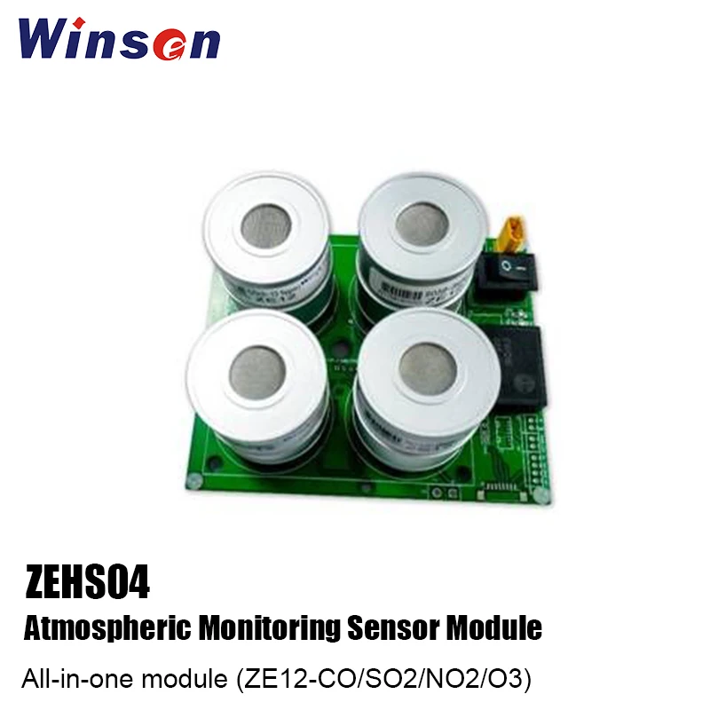 Модуль датчика атмосферного мониторинга Winsen ZEHS04 1 шт. модуль Все в одном (1/2/NO2/O3)