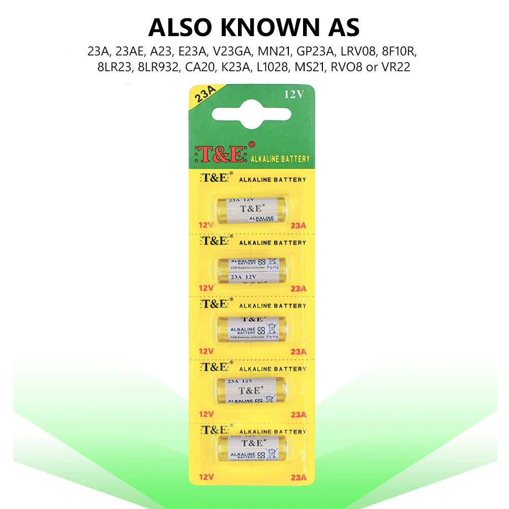 10 шт./партия 12v щелочные батареи A23 23A 23AE E23A V23GA MN21 GP23A LRV08 сухой Аккумулятор для дистанционного бритвы часы игрушка светодиодный фонарик