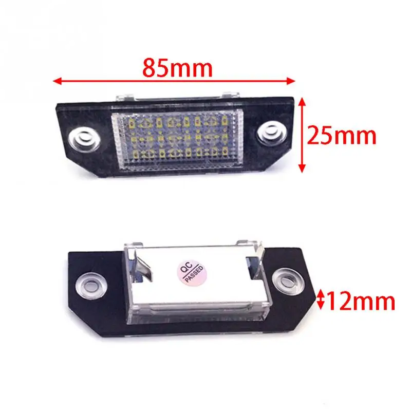 Новое поступление 12 В/24 в пост светодиодный пластина светильник внешние светильники номерного знака светильник автомобиля для Ford Focus