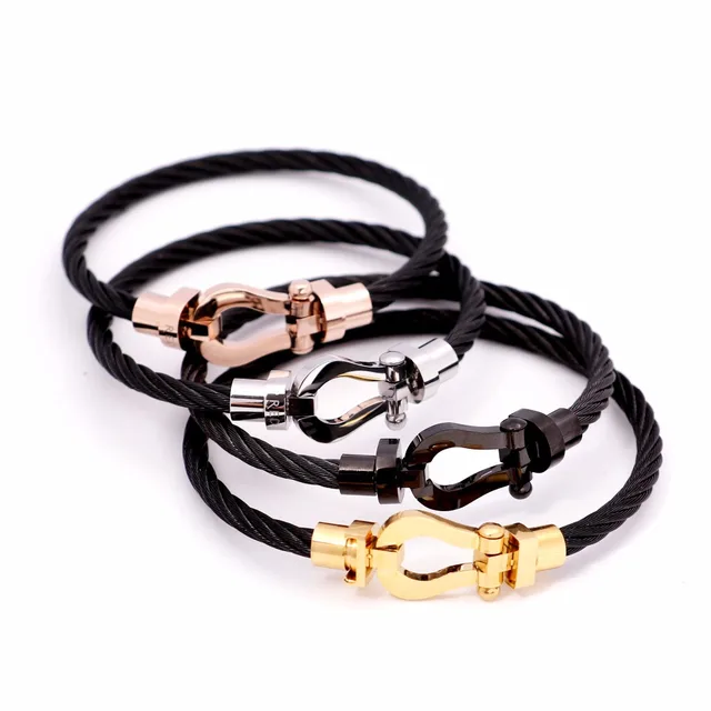 Men And Women S Horseshoe Bracelet Buckle 316 Anium Steel Unique Men And Women S Horseshoe Bracelet Buckle 316 Anium Steel Unique Accessory