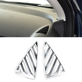 

For Mazda CX-3 2015 2016 2017 2018 ABS Matte Interior Upper Air Vent Outlet Frame Cover Trim 2pcs Car Styling