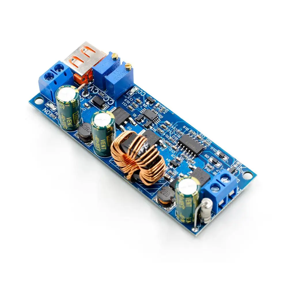 DC 2V 24V до 3V 30V 80W USB Повышающий Модуль питания Регулируемый преобразователь