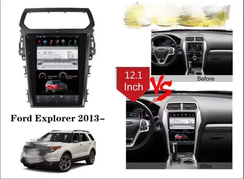 

Chogath car multimedia player android system 2+32G vertical screen for Ford explorer 2013-2017