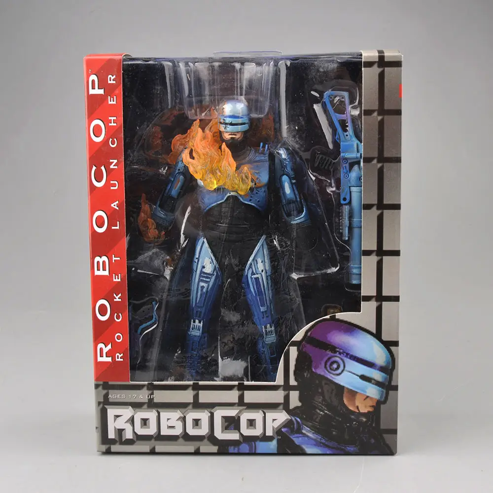 

7 Inches Robocop Rocket Launcher Battle Game Version Collectible Action Figures Model Toys With Box