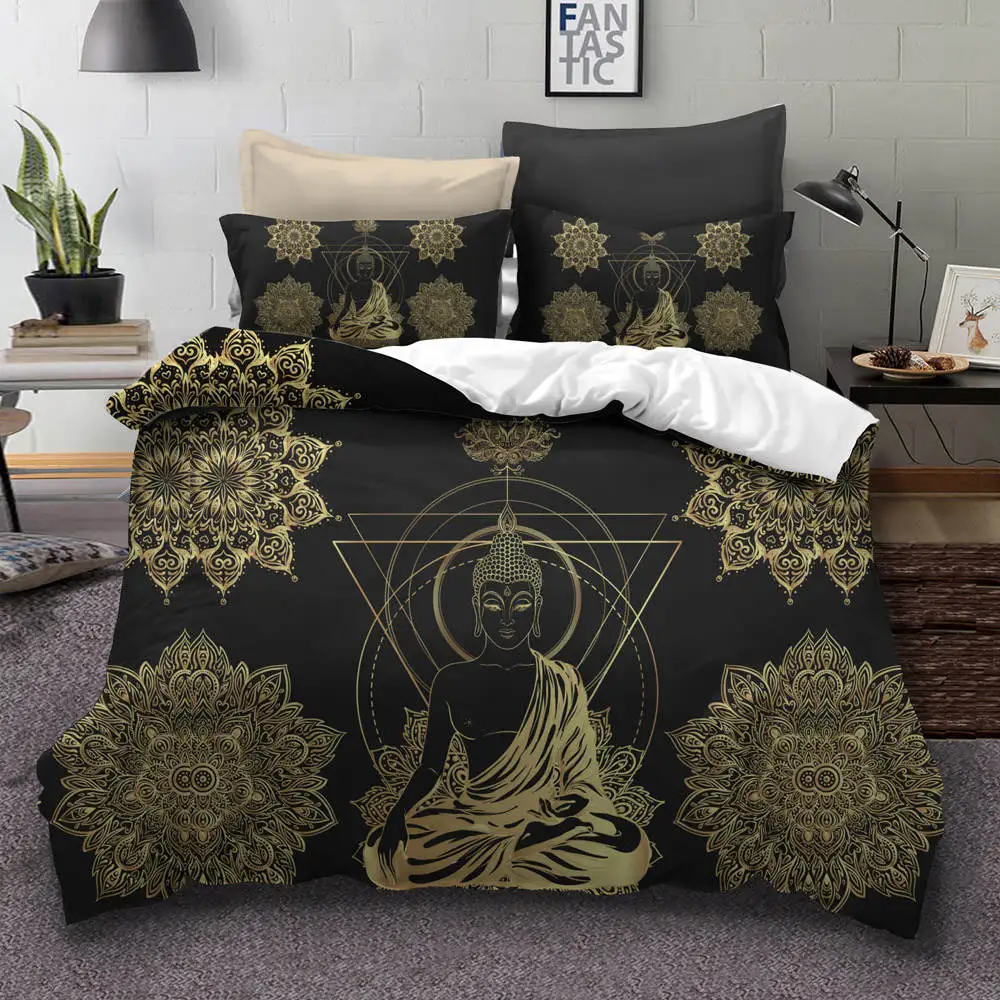金色大佛三角背景2