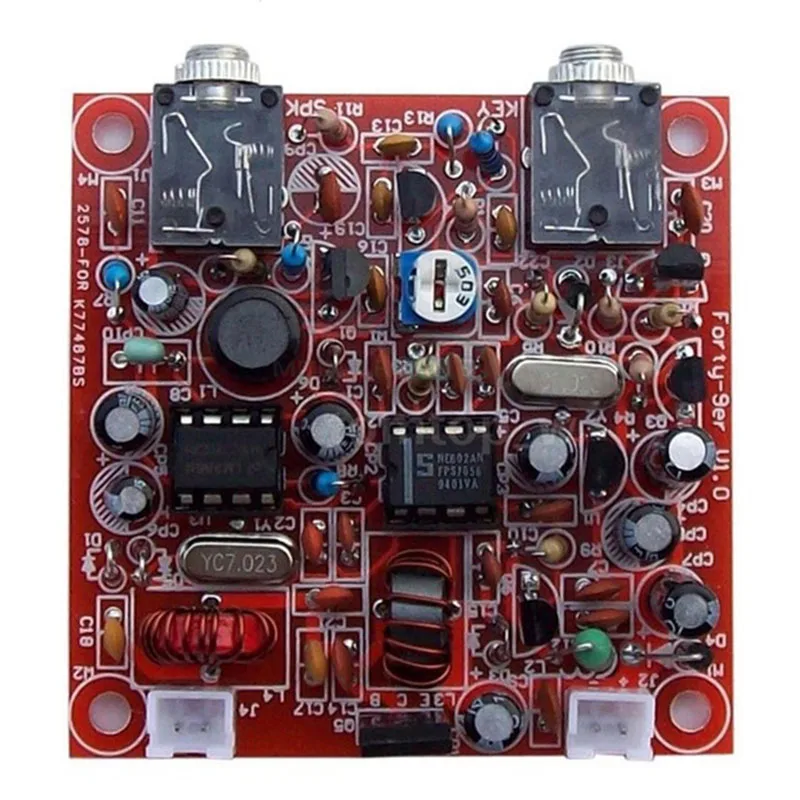 Forty-9er 3 Вт радиоприемопередатчик комплект 7,023 МГц diy части для QRP Ham CW приемник WIF66
