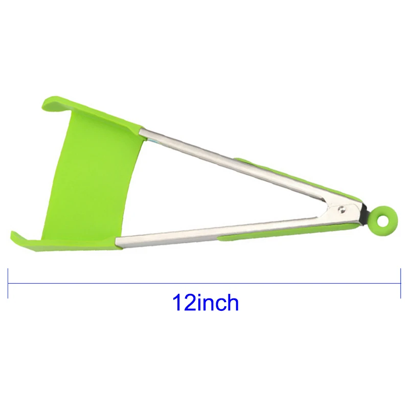 

Multifunction Clever Tongs Kitchen Food Spatula Tongs Non Stick Heat Resistance Cooking Tools RT99