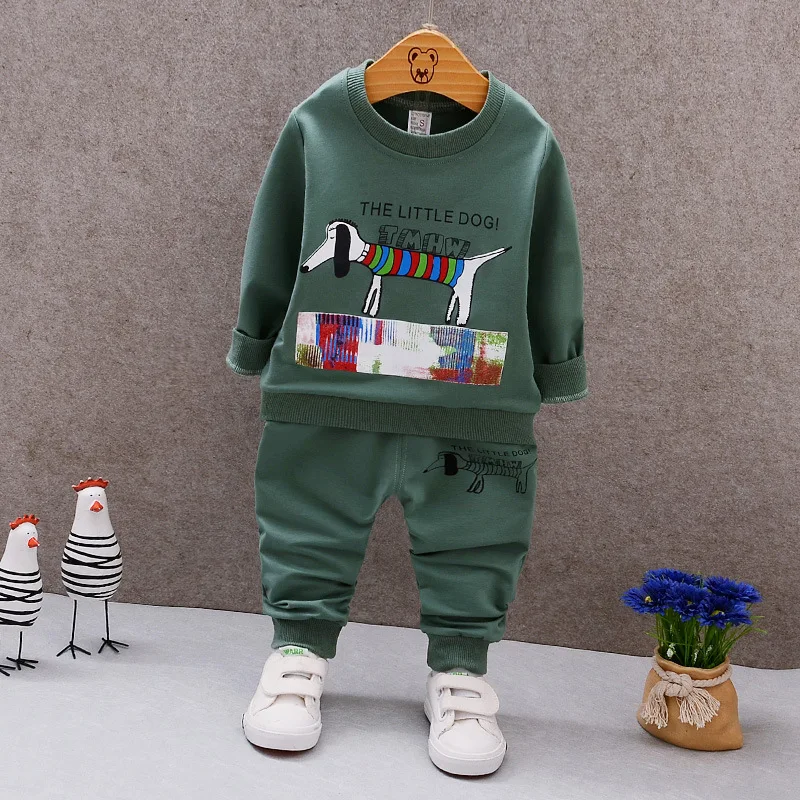 

2017 New Spring/autumn Baby Boys Clothing Sets T Shirt+Pants Kids 2Pcs Cute Casual Suit Sport Boys Outfits