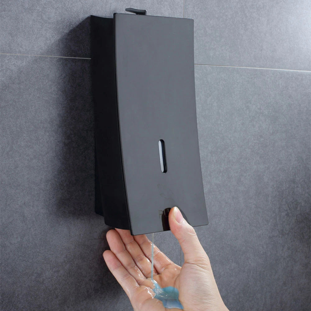 

450ML Adhesive Liquid Shampoo Wall Mounted Bottle Hand Sanitizer Bathroom Press Container Home Soap Dispenser Box Shower Gel