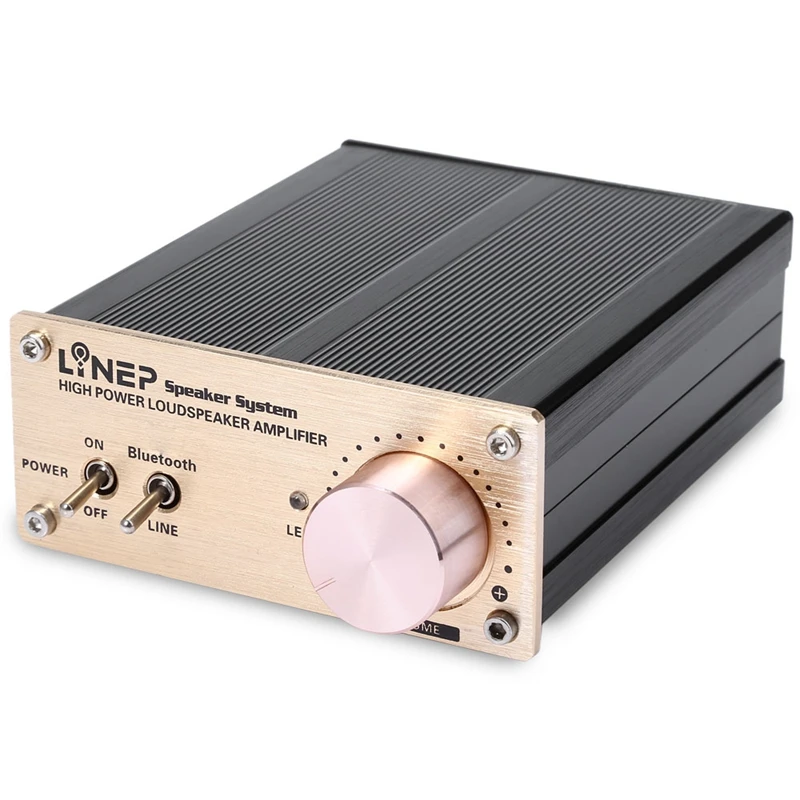 

ABGN Hot-Lynepauaio Wireless Bluetooth Power Amplifier 50W+50W Digital Amplifier Tpa3123D2 Chip With Line Switching Input(Us P