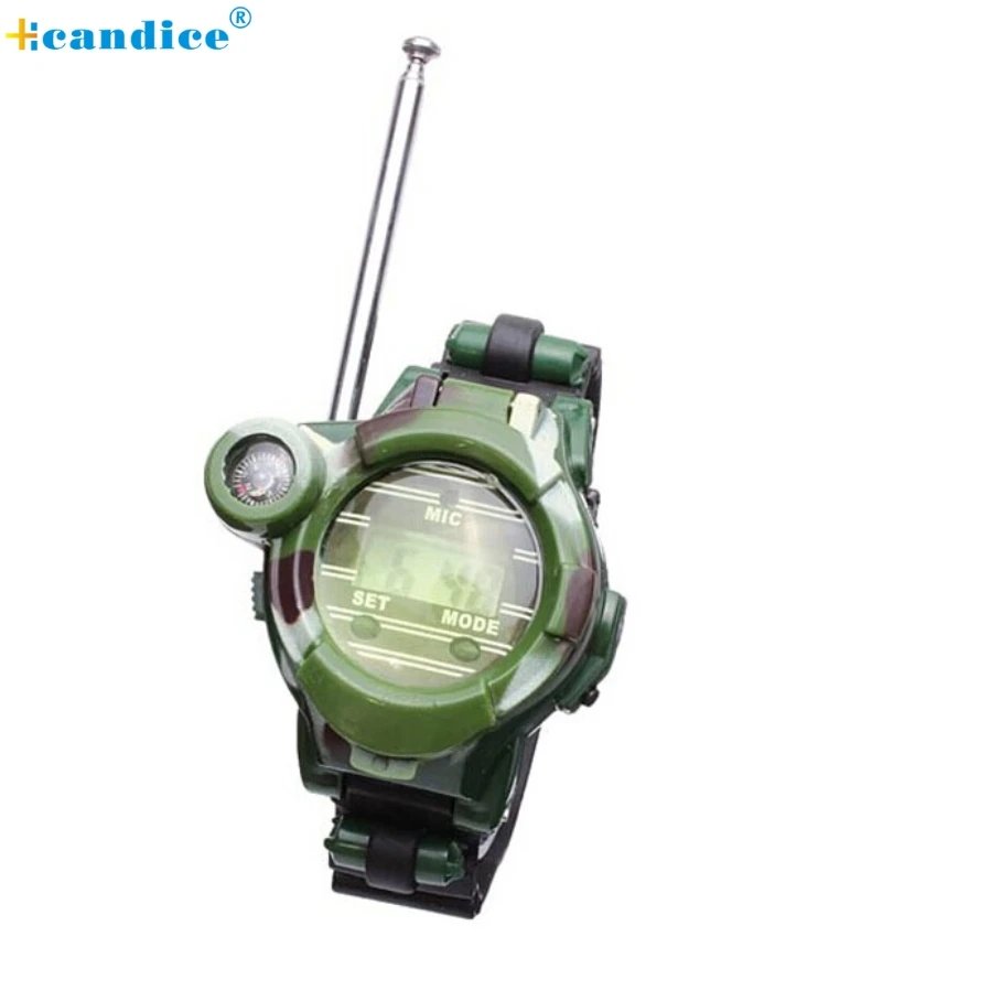 

2PCS Children Toy Walkie Talkie Child Watches Interphone Outdoor Creative