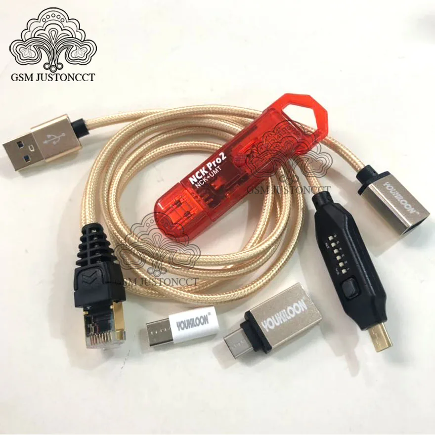 2019 новейший оригинальный NCK Pro Dongle Pro2 Dongl + MUF ALL BOOT кабель (NCK DONGLE UMT 2 в 1) Бесплатная