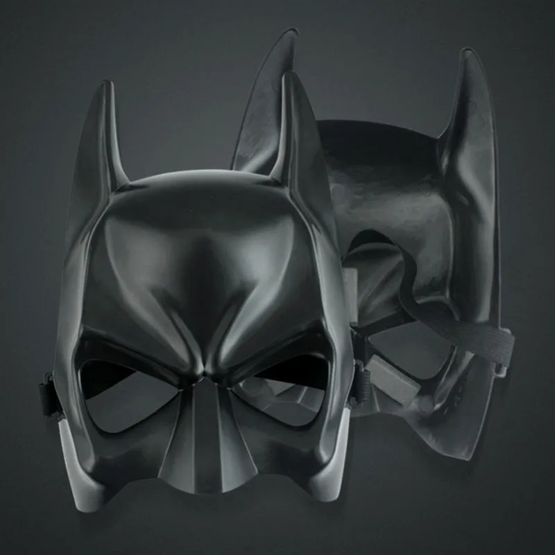 Взрослых карнавал-маскарад туалетный танец Бат Человек Половина маска Dark Knight Rises Хэллоуин Бэтмен Маска