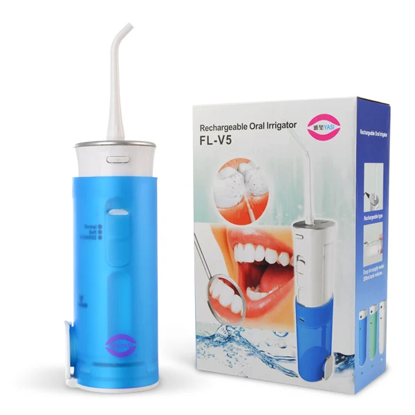 

YASI Portable Electric Dental Water Flosser Oral Irrigator FL-V5 Rechargeable Teeth Cleaning Dental SPA Water Floss