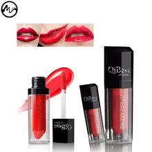 MINCH матовый блеск для губ Водонепроницаемая матовая жидкость губная помада длительный блеск для губ Qibest губная помада для женщин