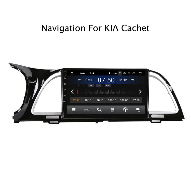 Excellent 9" 2G RAM 16G ROM Android 8.1 Car DVD Multimedia Player For Kia Cachet K4 2017 GPS Navigation Radio Stereo Audio 1
