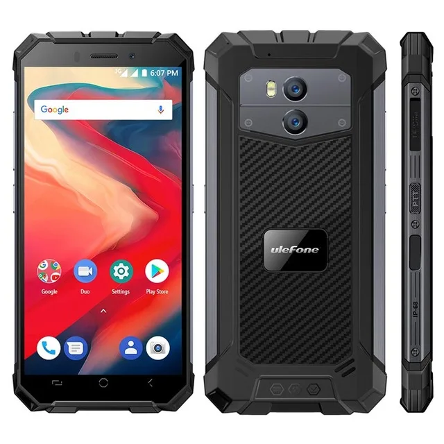 

Ulefone Armor X2 Smartphone 5.5" 18:9 IP68 Waterproof MTK6580 Quad Core Android 8.1 Oreo 2GB 16GB NFC Face ID 5500mAh Cellphone