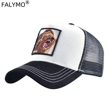 Бейсболка для мужчин и женщин с животным медведем Snapback Mesh cap s Dad Hat летняя Bone Hip Hop уличная спортивная Кепка-бейсболка для пляжного отдыха UV