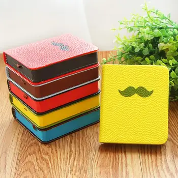 

Hot Leather Notebook paper 128 sheets Cute Notebook School Mini Diary Notepad Personal Diary Office School Supplies
