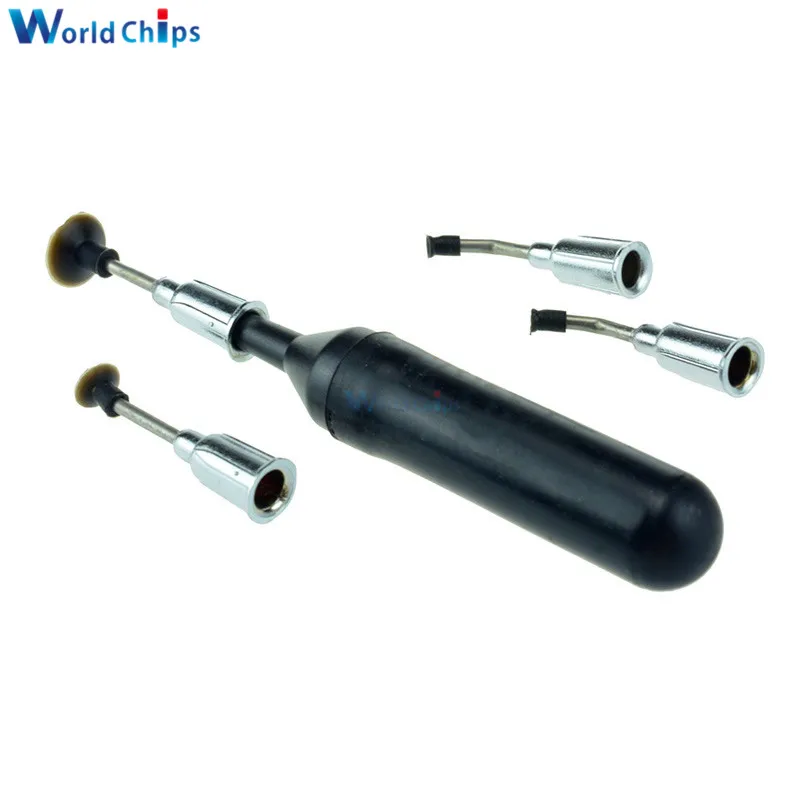 

SMD IC Vacuum Sucking Pen Picker Pick Hand Tool 4 Suction Headers for MT-668 top