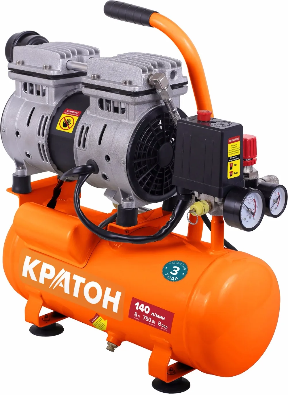 Компрессор с прямой передачей безмасляный Кратон AC 140 8 OFS|compressor|kraton | АлиЭкспресс