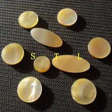 Yunyuesheng Саксофон реального перламутровые кнопки вставками