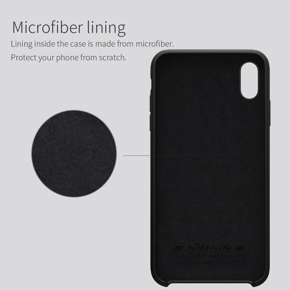 Для iPhone XS чехол защитный чехол Nillkin Flex Pure Baby Skin Touch Мягкая силиконовая матовая задняя крышка для iPhone XS Nilkin TPU чехол для телефона