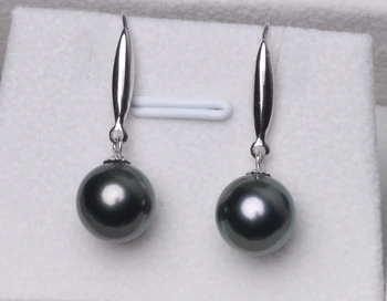 

Yoshow/ Yu Xiu 9-10mm South Sea Pearl Earrings 18K light genuine Jin Zhengyuan