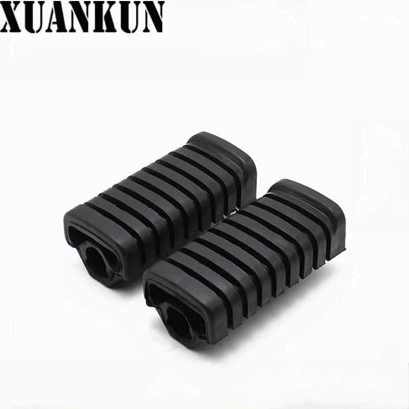 Аксессуары для мотоциклов XUANKUN WY125 кожаная накладка на педаль резиновая Передняя