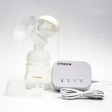 USB Электрический молокоотсос Грудное вскармливание Сейф BPA бесплатно Мощный соска всасывания низкая Шум детская бутылочка для кормления молокоотсосы