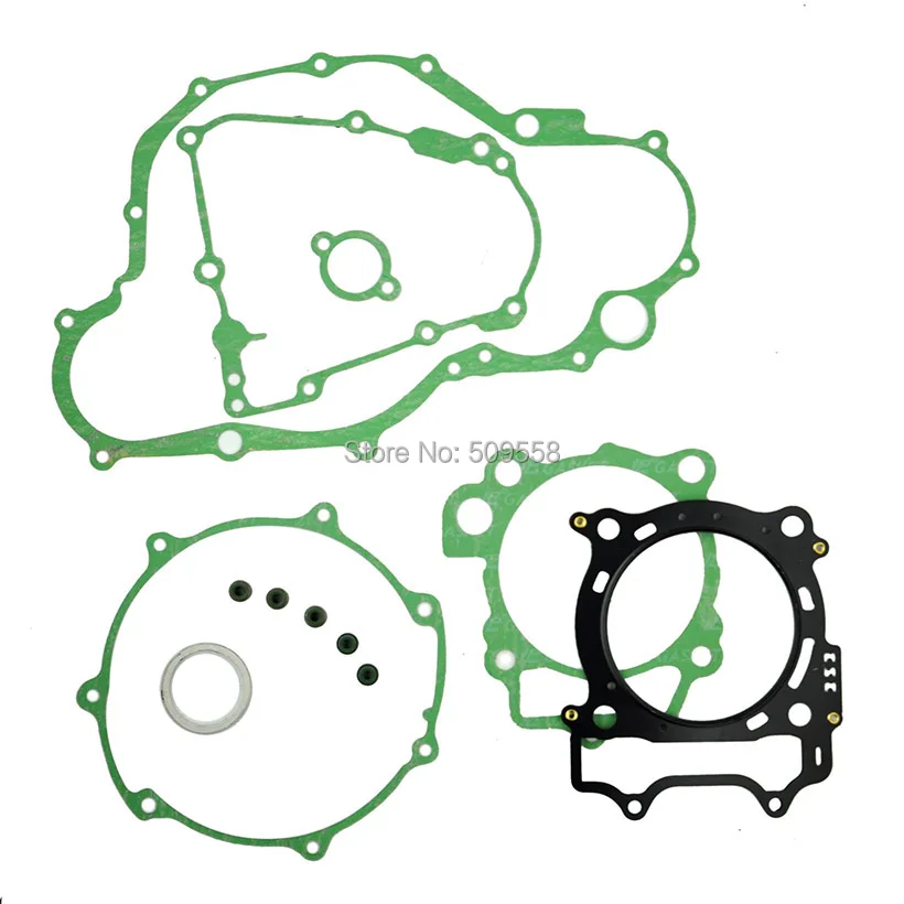 

LOPOR For Yamaha YZ450F 06-09 WR450F 07-09 Engine Cylinder Top End Gasket Kit Head Base Stator Clutch Cover Gaskets Seals Set
