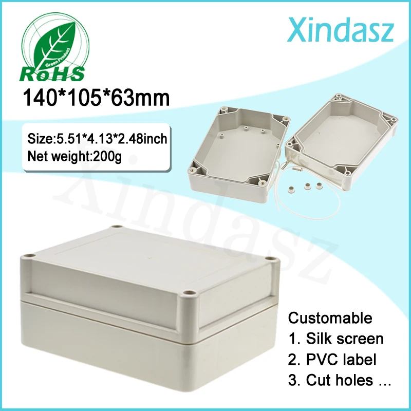 140*105*63mm waterproof switch box plastic distribution box Plastic