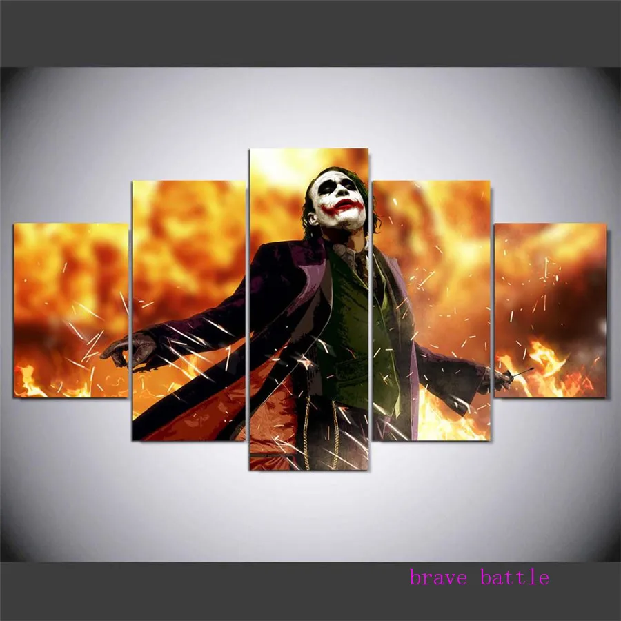 DC Joker Death Squads 5 шт. холст картина принт гостиная домашний декор Современное