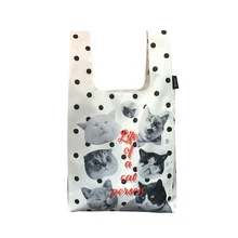 Новая модная складная Удобная сумка для покупок, сумка для покупок с цветочным рисунком, сумка для покупок, эко-супермаркет, креативная Подарочная сумка, компактная сумка