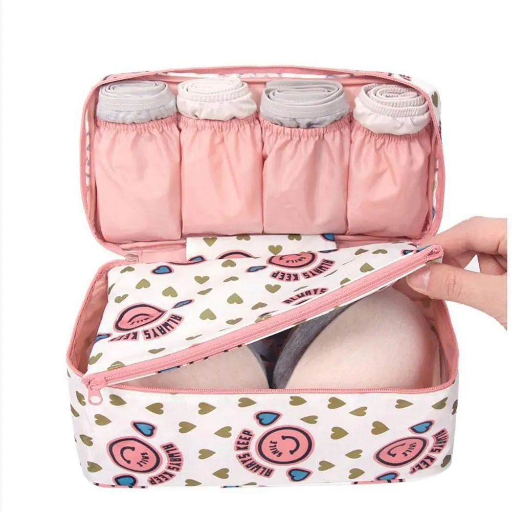 

Fashion Floral Multifunctional Travel Home Underwear Cosmetic Storage Bag Case Makeup Bag