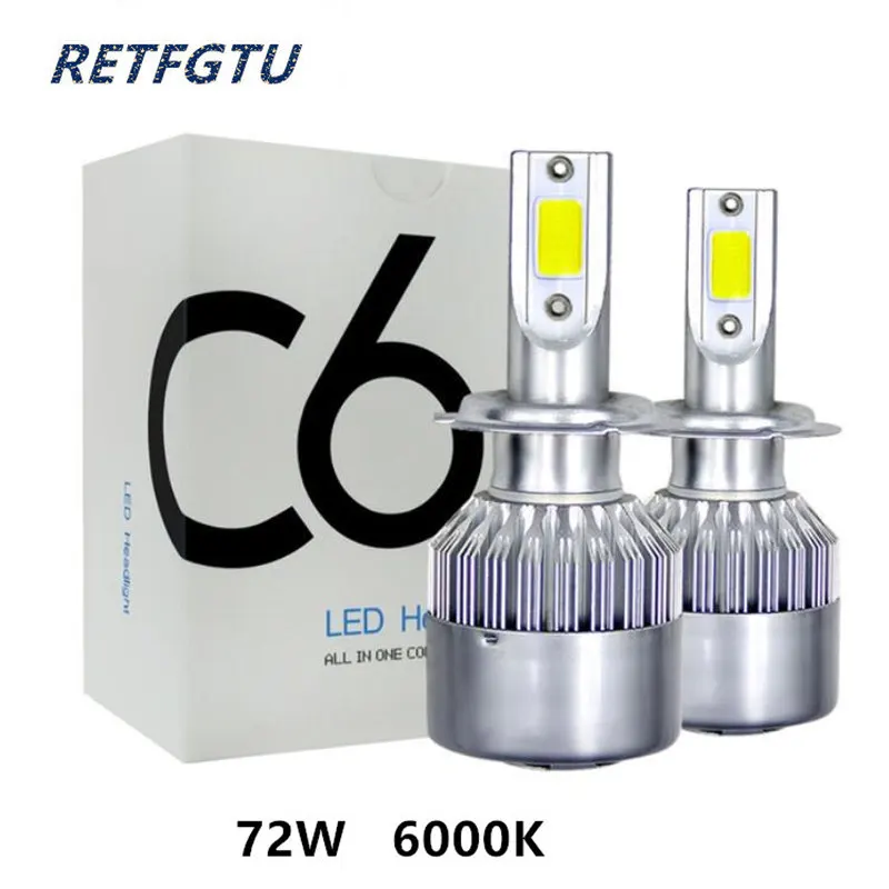 

LED HeadLight H1 H3 H8 H9 880 9005 9006 Light H4 H7 9003 HB2 H11 Car Accessories