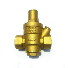 1/2 DN15 латунный регулятор давления воды без манометра, клапан поддержания давления, клапан снижения давления воды из крана