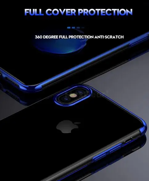 Чехол для Apple iphone 9 Plus 6 1 5 роскошные мягкие силиконовые чехлы 6S 7 8 X XS чехлы|Бамперы|