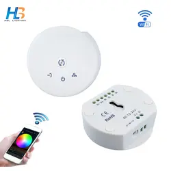 Светодиодный RGB Wi-Fi контроллер DC12-24V Магия НЛО Wi-Fi контроллер для RGBW Светодиодные ленты огни 2835 5050 светодиодный ленты